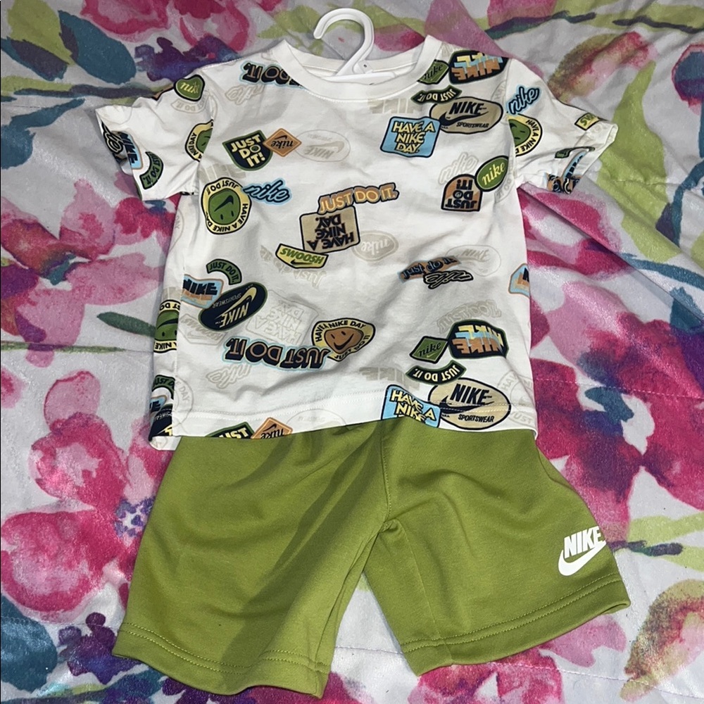 Nike Boys Short Sets. All four sets are included for this price. Brand new sets!